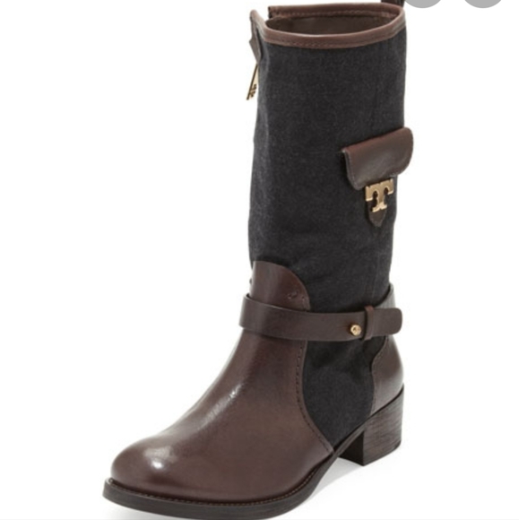 Tory Burch Shoes - Tory Burch Leona Boots Size 9 #121